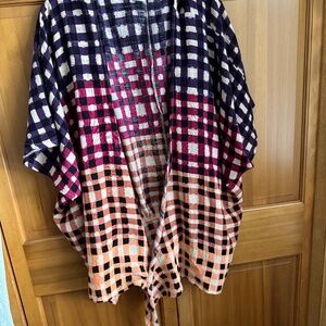 Top, cover-up, beachy